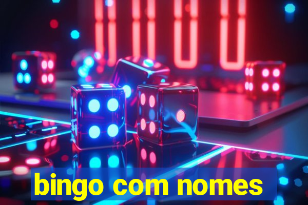 bingo com nomes